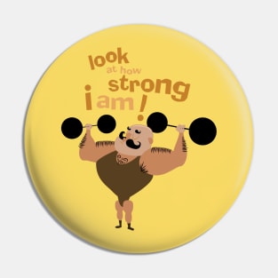 I Am Strong Pin