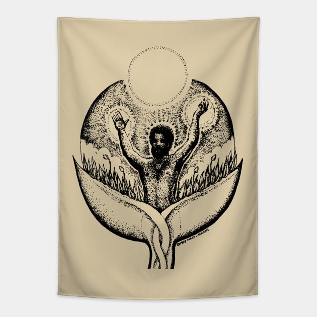 Nature Lord Tapestry by UndiscoveredWonders