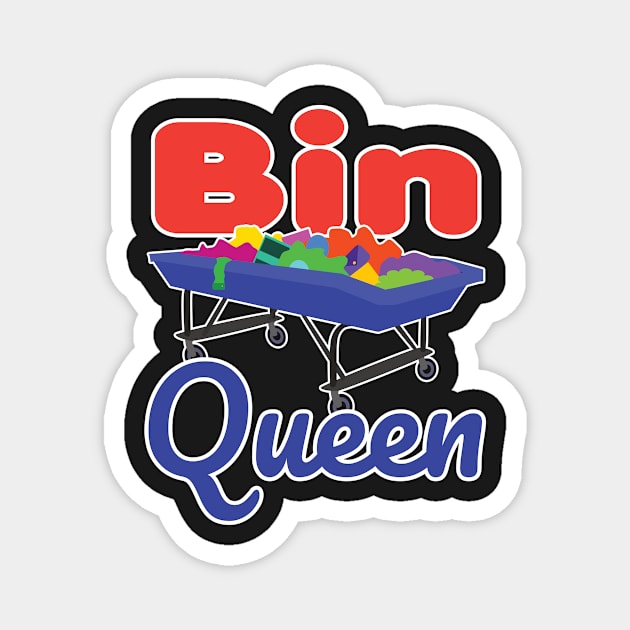 Bin Queen Magnet by jw608