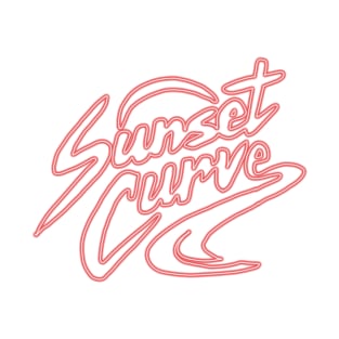 Neon Sunset Curve T-Shirt