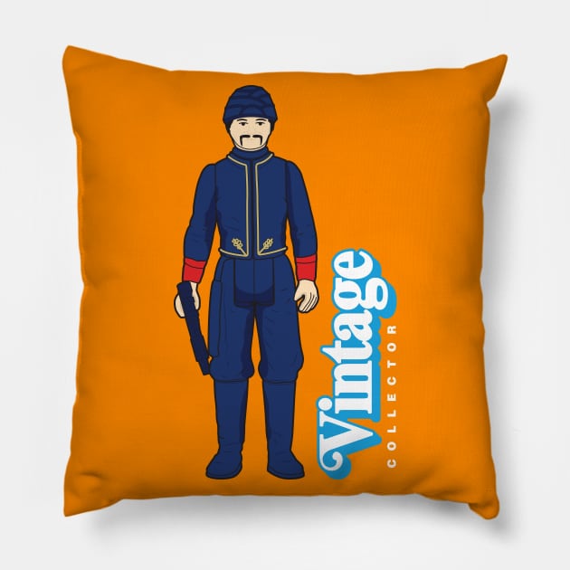 Vintage Collector - Cloud City Guard Pillow by LeftCoast Graphics