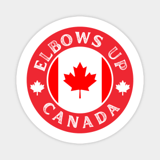 Elbows-Up Magnet