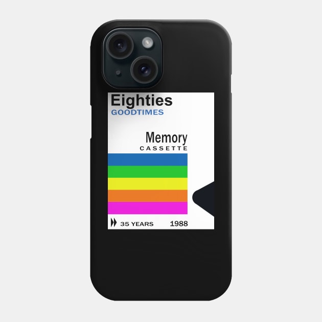 EIGHTIES CASSETTE Phone Case by CS77