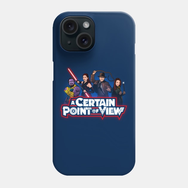 A Certain Point of View Character Phone Case by Jake Berlin