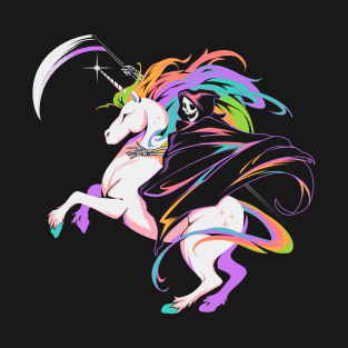 Death Unicorn by Tobe Fonseca T-Shirt