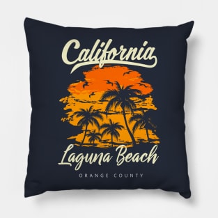 Laguna Beach California Pillow