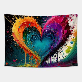 Love Colors my World Tapestry