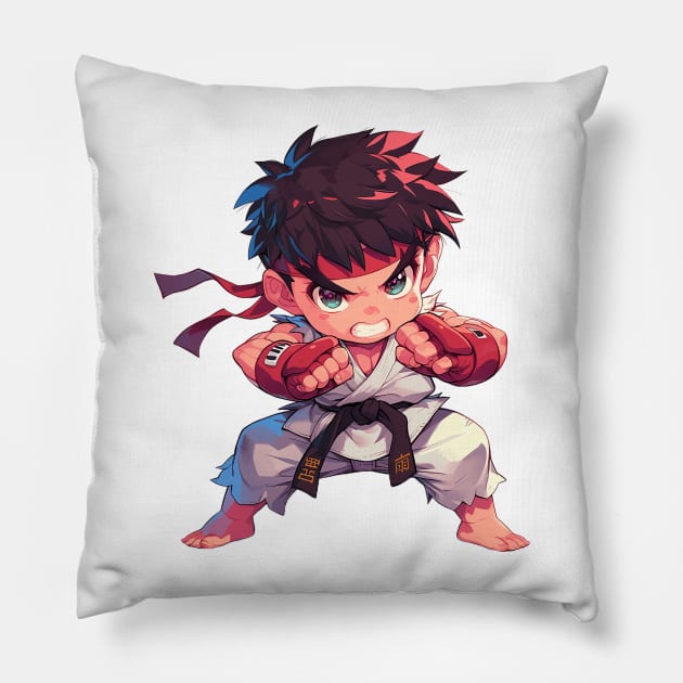 ryu Pillow by StevenBag