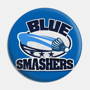 Sport Merchandise | Badminton Team Blue Smashers Pin