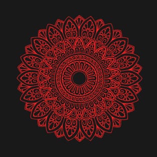 Mandala (red) T-Shirt