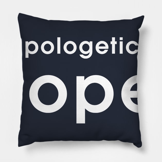 Unapologetically Dope Pillow by Bhagila