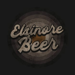 RETRO BLACK WHITE - Elsinore Beer 1983 T-Shirt