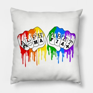 Alphabet Mafia 4 Pillow