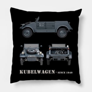 Kubelwagen Type 82 WWII Army Pillow