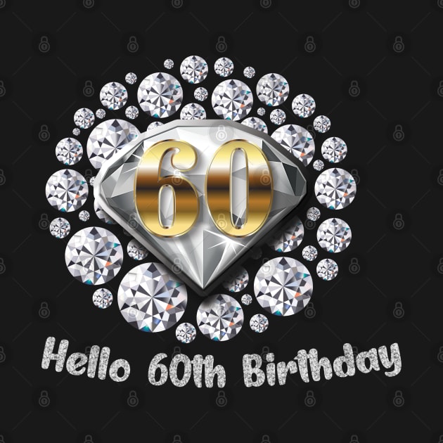 hello 60th birthday by GreyMoonStudio