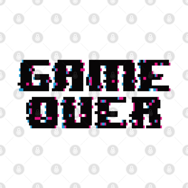 Game over 8 bit glitch by AO01