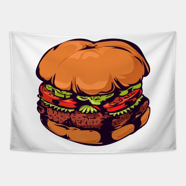 Hamburger Tapestry by monika27