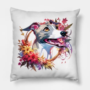 Whippet, Mothers Day, Dog Mom, Unique Dog Gift Pillow