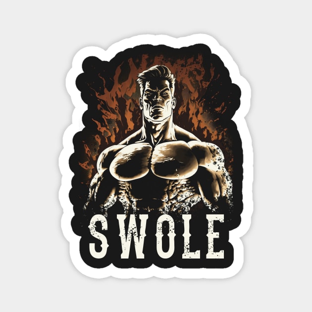 Swole Magnet by Abili-Tees