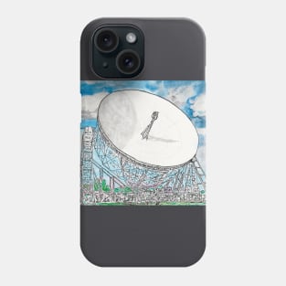 Lovell Telescope at Jodrell Bank Phone Case