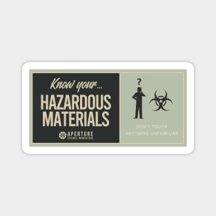 Know Your Hazards Magnet