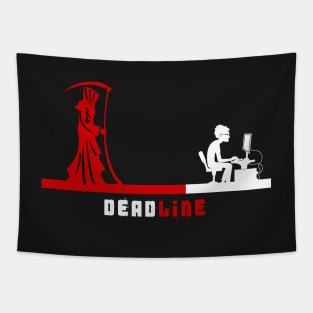 Grim Reaper and Programmer Deadline Tapestry