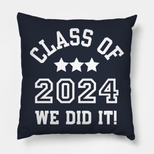 Class of 2024 Pillow