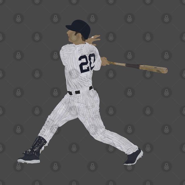 Jorge Posada by Ferrajito