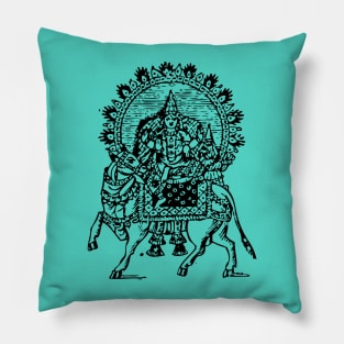 Supreme Being Shiva Indian God Pillow