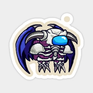 Suspicious Skull Monster Magnet