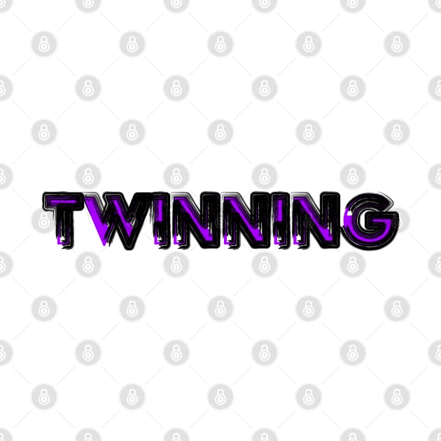 Twinning Purple by LahayCreative2017