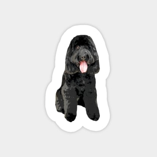 Cockapoo Cockerpoo Black Cutie Doodle Dog Magnet