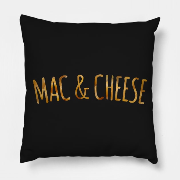 Mac and cheese Pillow by hoopoe