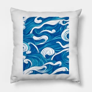 Waves and Tides Pillow