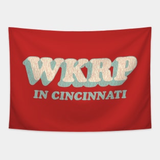 WKRP in Cincinnati Vintage Mint Green Tapestry