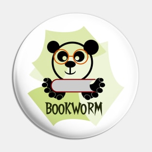 bookworm Pin