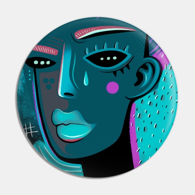 Girl Pin by Daria Kusto