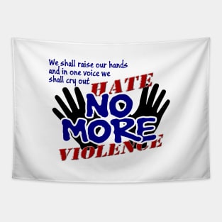 No More Hate Tapestry