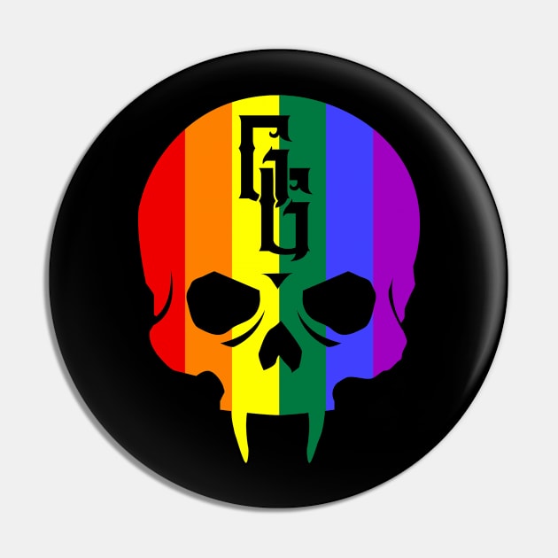 LGBT Pride Gehenna Pin by highcouncil@gehennagaming.com