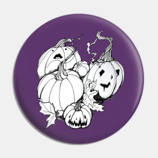 Jack-o-Lantern Pin