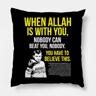 Khabib Best Motivation Quote Pillow