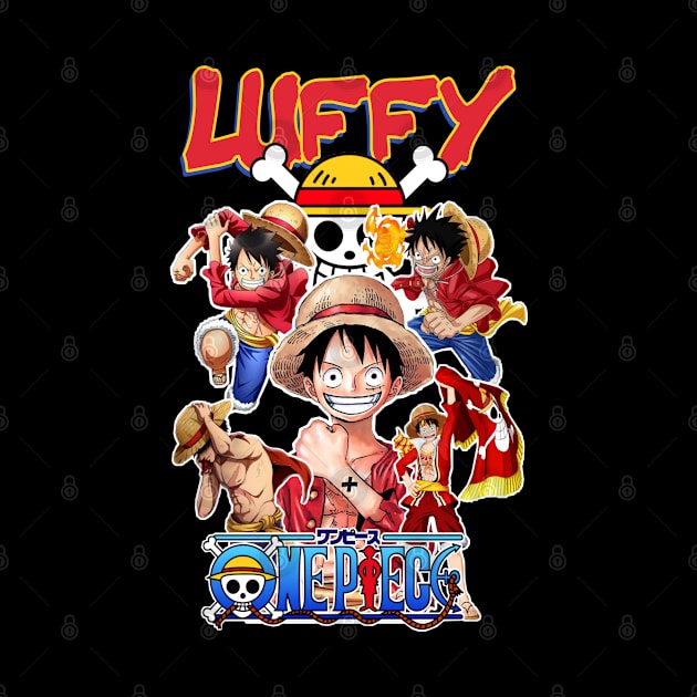 Luffy One Piece by WzaelArt