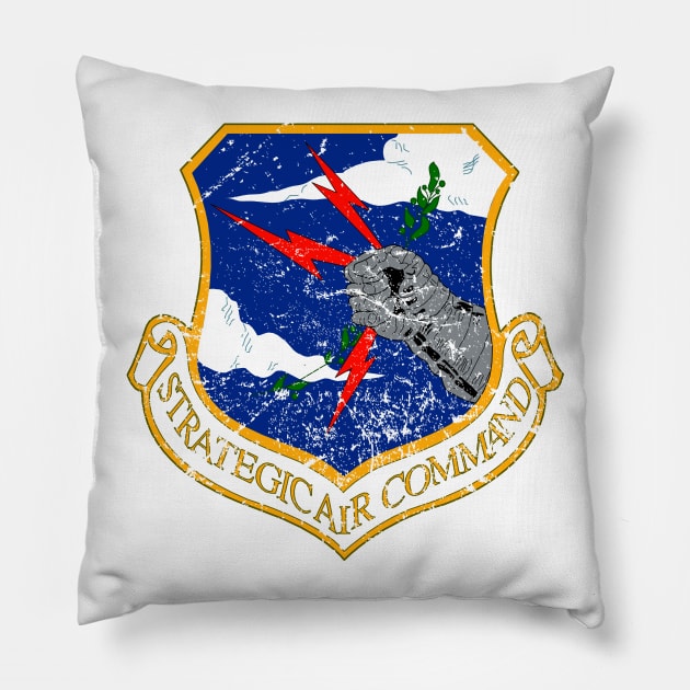 Strategic Air Command - Large Color Logo Pillow by Wykd_Life