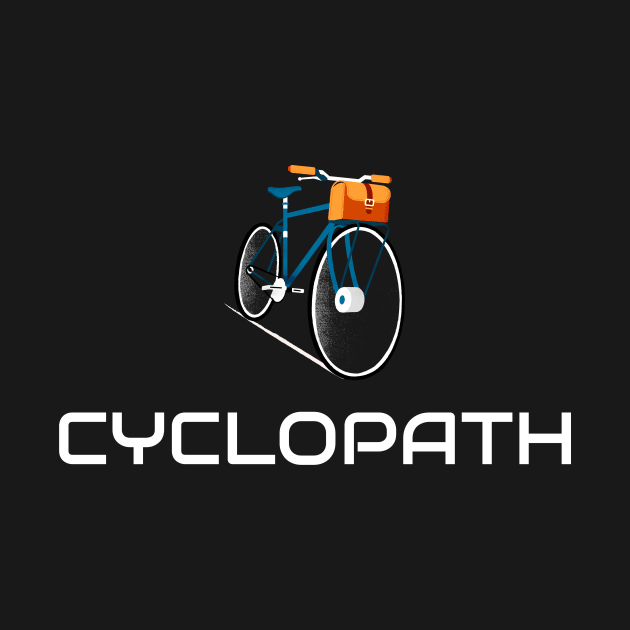 Cyclopath  Cycling graphic by Baldodesign LLC.