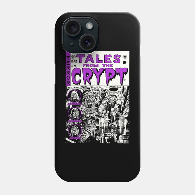 TALES FROM THE CRYPT Phone Case by THE HORROR SHOP