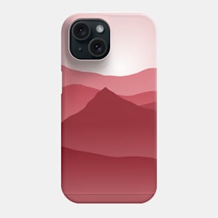 Simple landscape Phone Case