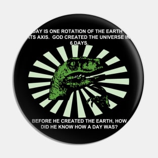 Philosoraptor earth and god Pin