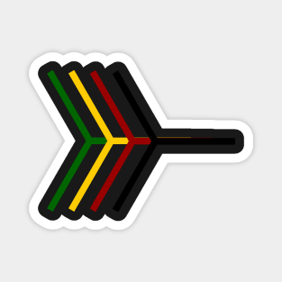 Rasta. raggae, rastafari - Rasta Colors Magnet