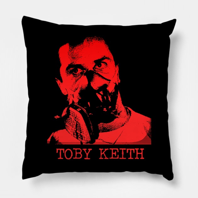 Toby Keith Pillow by Slugger