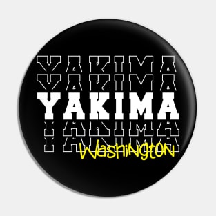 Yakima city Washington Yakima WA Pin